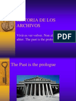 Historia de Los Archivos