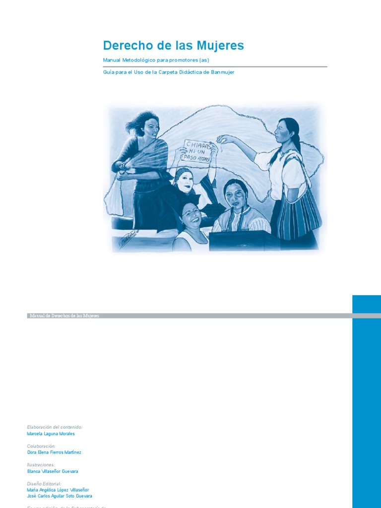 Manual Derechos de Las Mujeres | PDF | Mujer | Hombre
