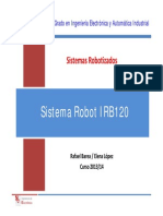 SR IRB120 SistemaRobot