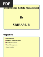 Membership & Role Management