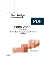 PDMS Draft Part 1 Basic Drawing Creation & Output