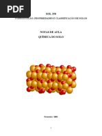 Constituição, Propriedades e Classificação de Solos