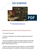 Juego Survive