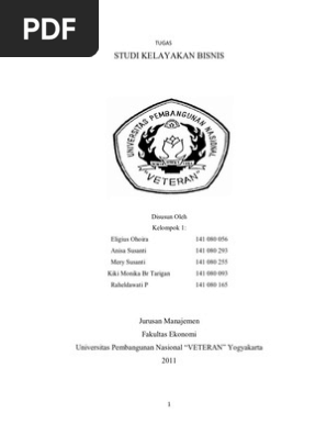 58612266 Studi Kelayakan Bisnis Hotel Bintang Dua