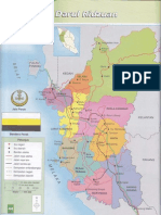 Map of Districts in Perak State Malaysia