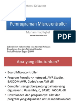 Pemrograman Microcontroller