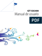 Manual GT-S5300 Español