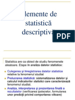Biostatistica Descriptiva