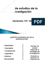 Tipos de Investigacion 10º 2014