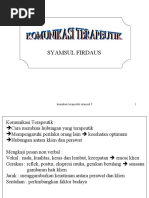 Download komunikasi terapeutik - dimensi by rahmani SN23327632 doc pdf
