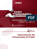 Gereciamento de Comunicacao - 2011