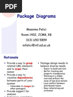 Package Diagrams: Massimo Felici Room 1402, JCMB, KB 0131 650 5899 Mfelici@inf - Ed.ac - Uk