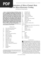 Fyp Thesis Optimization Of Cooling Performance Of A Micro