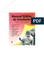 Manual Biblico Do Estudante Da Biblia