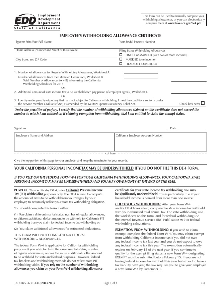 worksheet Two Earners Multiple Jobs Worksheet de4 withholding tax income in the united states