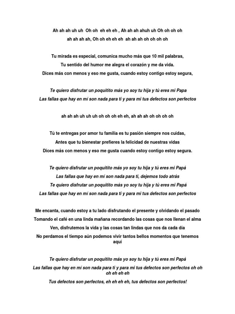 Tus Defectos Son Perfectos | PDF