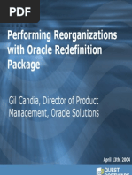 OracleRedefinition SPCMGMT Final Reorg