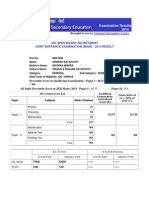 Examination Results 2014