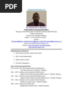 Download Curiculum Vitae PDF by Rashid Bumarwa SN233303360 doc pdf