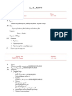 Lesson Plan in MSEP VI