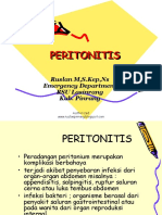 Asuhan Keperawatan Klien Dengan Peritonitis