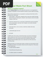 7a Residual Waste Fact Sheet