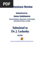 Download Sales Promotion Literature Review 1 by Ashil Ashok SN233313114 doc pdf