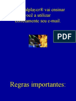 Regras para enviar E-MAILS