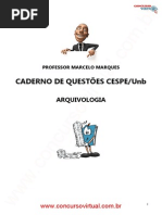 Arquivologia - Questões Cespe
