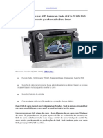 Dicas de Compras Para GPS Carro Com Radio AUX in TV GPS DVD Bluetooth Para Mercedes Benz Smart