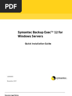 Symantec Backup ExecTM 12 For Windows Servers