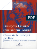 Francois Lelord Christophe Andre Cum Sa Te Iubesti Pe Tine