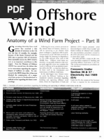 UK offshore wind - Anatomy of a wind farm project — Part II