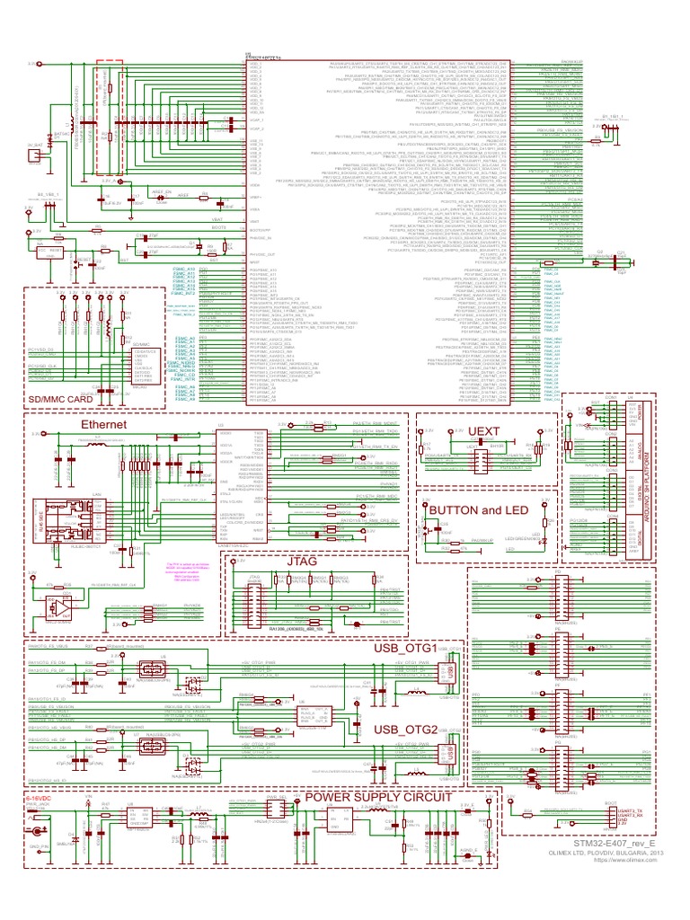 STM32-E407 Circuit Design Overview | PDF | Computers | Technology ...