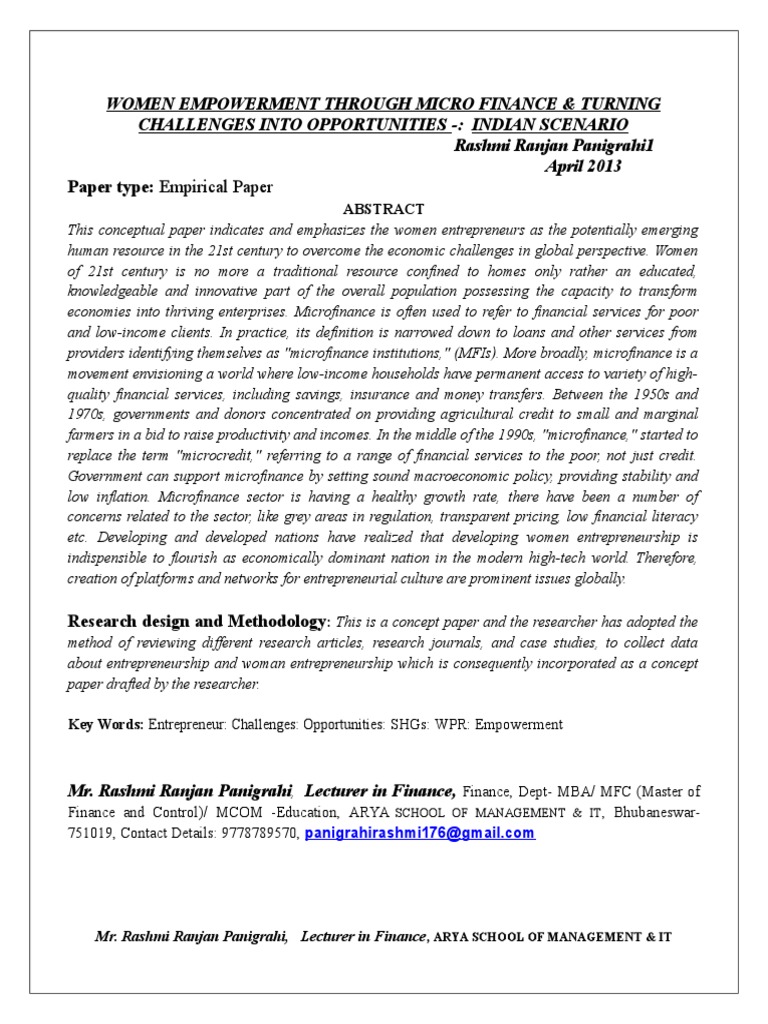 Features of micro finance image