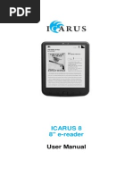 E800BK Man ICARUS8 User Manual