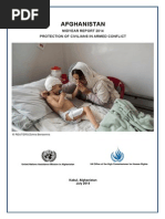 AFGHANISTAN  MIDYEAR REPORT 2014  PROTECTION OF CIVILIANS IN ARMED CONFLICT 