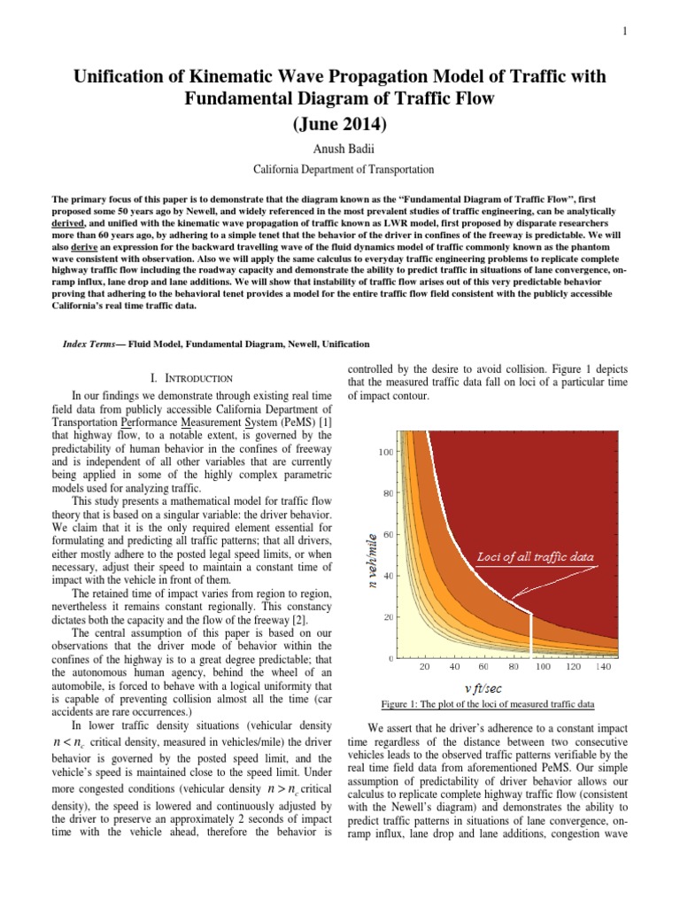Unification of Kinematic Waves of traffic with the Fundamental Traffic