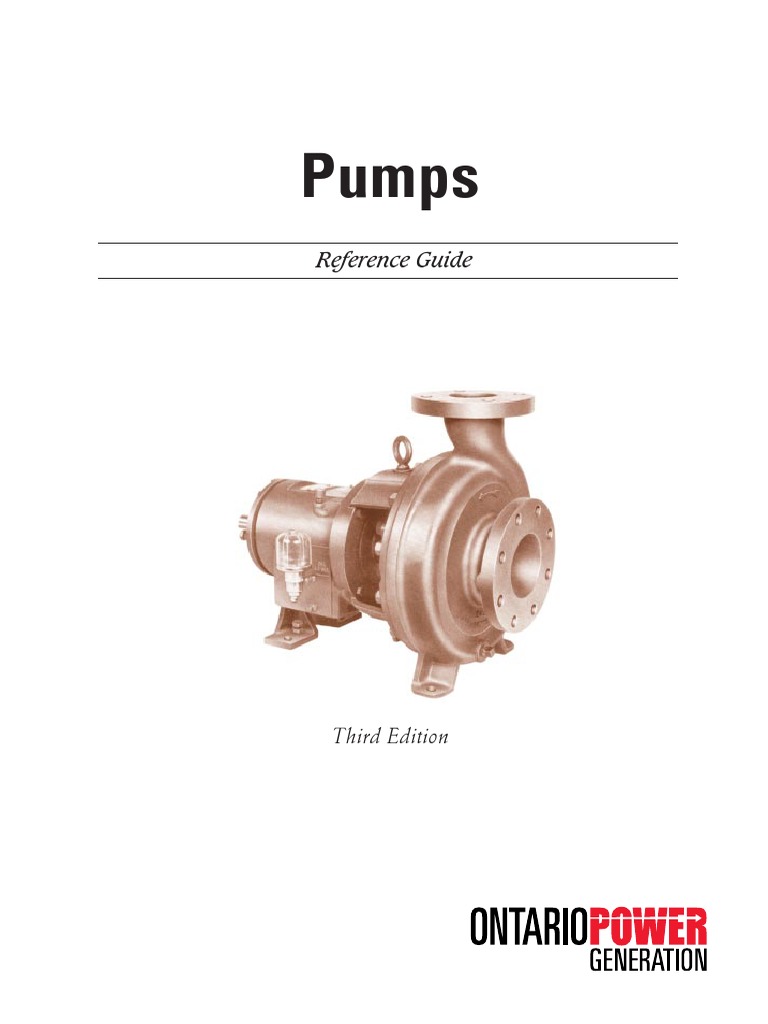 Pumps: Ref. Guide Chpt. 1 1/9/01 11:19 AM Page A | PDF | Pump | Gear