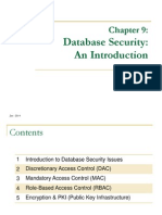 Chapter 9 Database Security