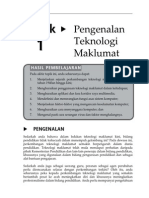 Topik 1 Pengenalan Teknologi Maklumat