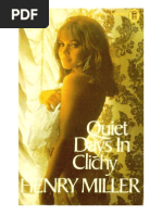 Download Miller Henry - Quiet Days in Clichy by Agatha Mirror SN233350484 doc pdf