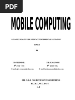 Mobile Computing