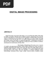 Digital Image Processing: Image Processing Is Processing of The Image So As To Reveal The Inner Details of The Image