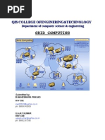 Grid Computing: Qis College Ofenginering&Technology