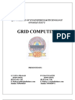 Grid Computing: Qis College of Engineering&Technology ONGOLE-523272
