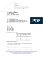 Guía N°2 de Ejercicios PSU de Matemática - Conjuntos Numéricos y Números Enteros