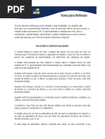 Religiao e Espiritualidade