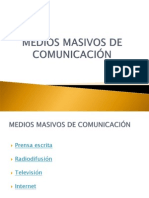 Medios Masivos de Comun Icacion