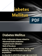 Diabetes Milletus